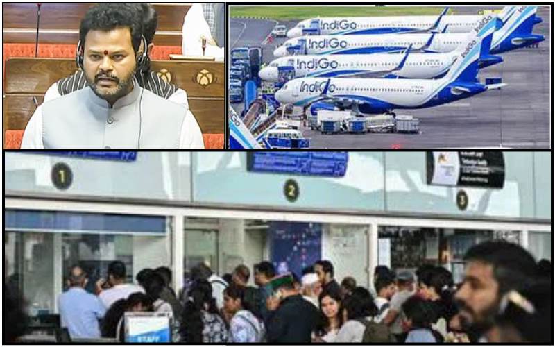  انڈیگو بحران کی پالیمنٹ میں گونج۔ مرکزی وزیرشہری ہوابازی نے ایوان میں کہی یہ بات 